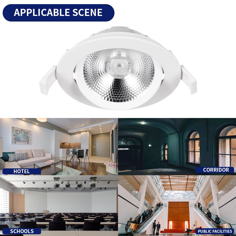 Led downlight light COB Ceiling Spot Light 7W 9W 12W ceiling recessed Lights Indoor Lighting