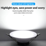 Downlight Led Recessed Ceiling Light Barrel Light Round Bulb Lamp 5W 9W 12W 18W Living Room Opening Light Indoor Luminaire IP65