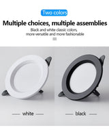 Downlight Led Recessed Ceiling Light Barrel Light Round Bulb Lamp 5W 9W 12W 18W Living Room Opening Light Indoor Luminaire IP65