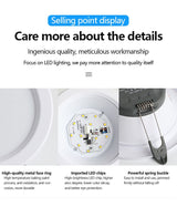 Downlight Led Recessed Ceiling Light Barrel Light Round Bulb Lamp 5W 9W 12W 18W Living Room Opening Light Indoor Luminaire IP65