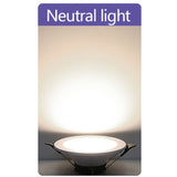 Downlight Led Recessed Ceiling Light Barrel Light Round Bulb Lamp 5W 9W 12W 18W Living Room Opening Light Indoor Luminaire IP65