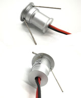 9-20 Mini LED Downlight Dimmable Spotlight Small Spot Light 1W IP65 DC12V for Ceiling  Stairs Walkways Courtyards Cabinet Corridor