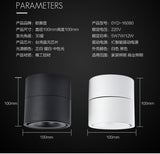 Surface Mounted Mini Embedded COB LED Downlights 5W 7W 12W  360 degree rotation LED Ceiling Lamp Spot Light Downlight AC85-265V