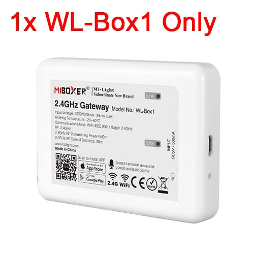 MiBoxer FUT071 12W Anti-glare RGB+CCT LED Downlight AC100~240V Dimmable Smart LED Ceiling Indoor Lamp 2.4G RF WiFi APP Control