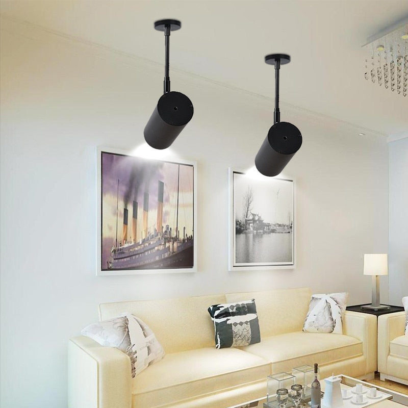 Led COB wall COB lamp LED Downlights 5w 7w 9w AC85-265V Surface Mounted dimmable LED Ceiling Lamps Spot Light Rotation