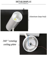 Led COB wall COB lamp LED Downlights 5w 7w 9w AC85-265V Surface Mounted dimmable LED Ceiling Lamps Spot Light Rotation