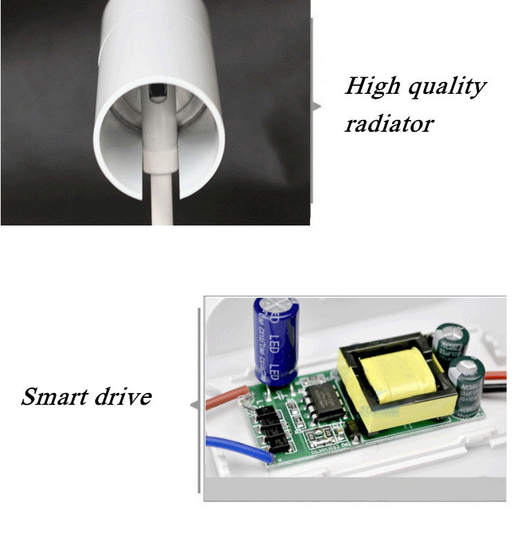 Led COB wall COB lamp LED Downlights 5w 7w 9w AC85-265V Surface Mounted dimmable LED Ceiling Lamps Spot Light Rotation