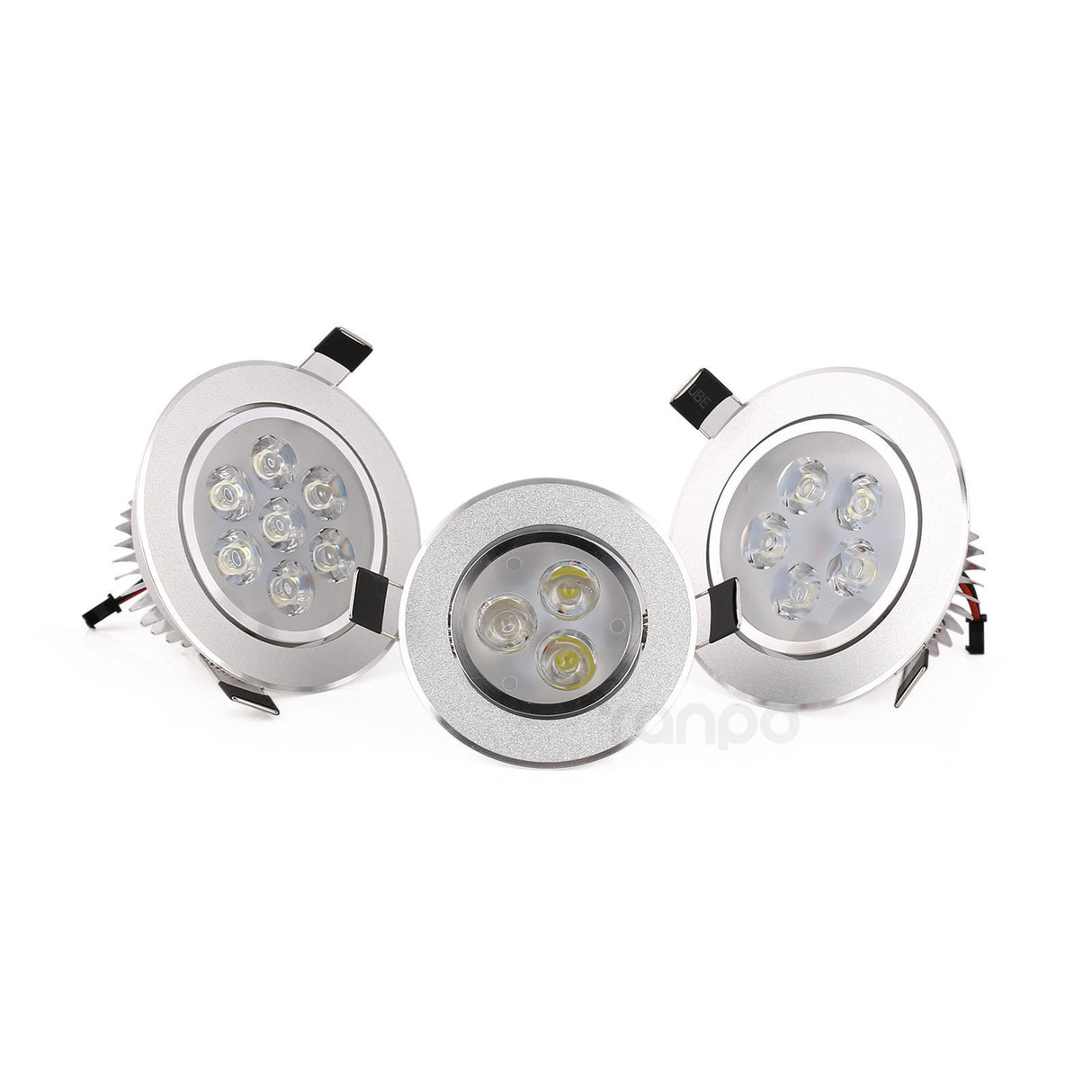 Dimmable LED 3W 5W 7W 9W 12W 15W 18W Recessed Ceiling Down Light White Lámpara 220V 110V Home Downlight Spotlight Energy Saving