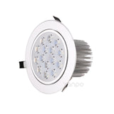 Dimmable LED 3W 5W 7W 9W 12W 15W 18W Recessed Ceiling Down Light White Lámpara 220V 110V Home Downlight Spotlight Energy Saving