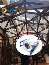 ONDENN Dimmable Mini 3W LED Downlight LED Recessed Ceiling Lamps for Jewelry Cabinet Showcase Counter Bedroom 220V 230V 240V