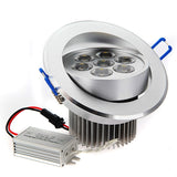 LED Panel Light Recessed 9W 15W 21W Ultra Bright Round LED Indoor Downlight AC85-265V LED Down light Spot light