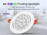 Miboxer 6W/9W/12W/15W/18W RGB+CCT LED Downlight Dimmable LED Ceiling Spotlight AC110V 220V FUT062/FUT063/FUT066/FUT068/FUT069