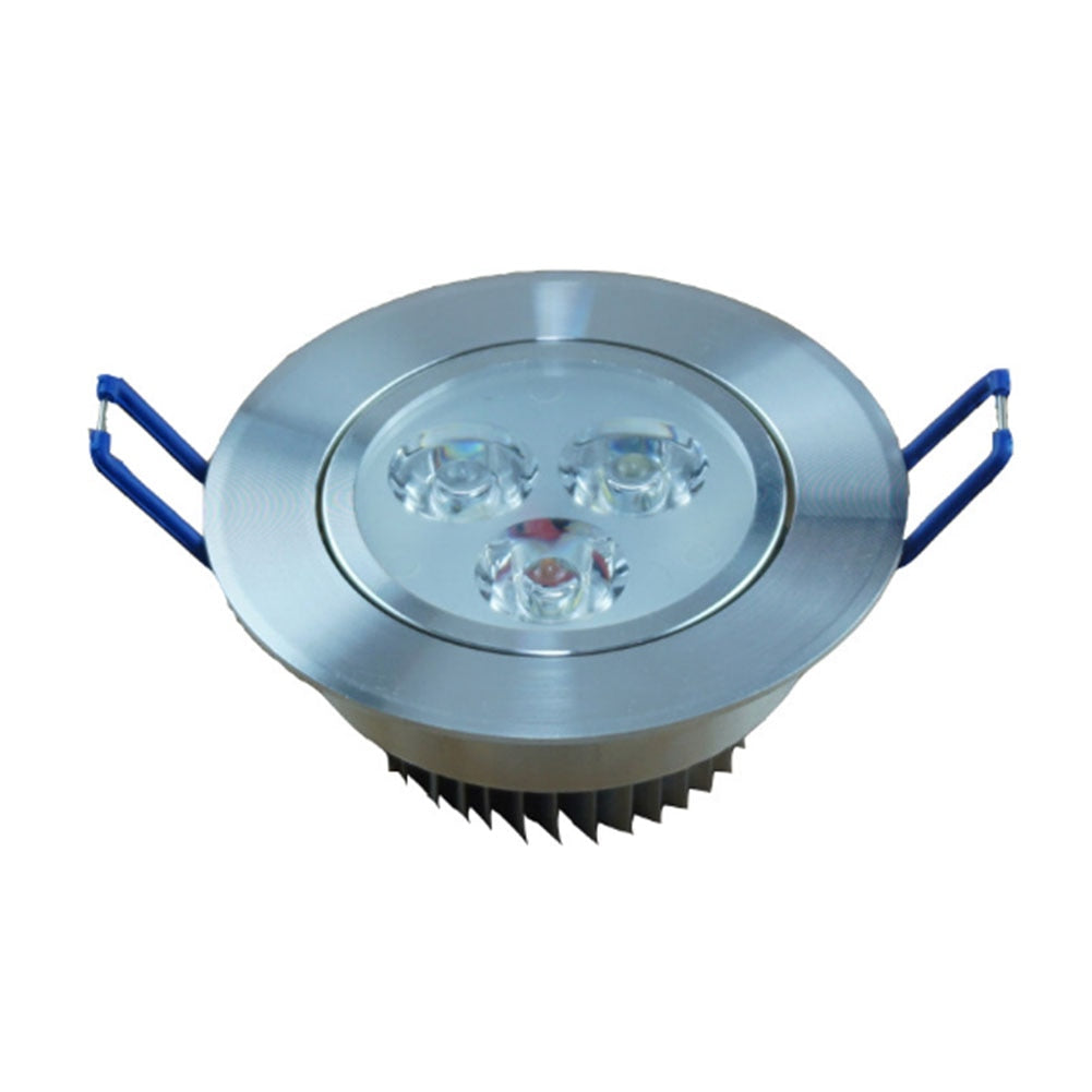 Recessed 3000K Ceiling Warm White LED Downlight Home Lighting Fixture Mini Modern 3W 110V Aluminum Indoor Hallway Kitchen