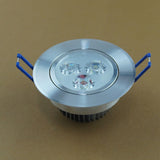 Recessed 3000K Ceiling Warm White LED Downlight Home Lighting Fixture Mini Modern 3W 110V Aluminum Indoor Hallway Kitchen