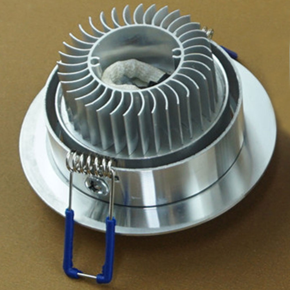 Recessed 3000K Ceiling Warm White LED Downlight Home Lighting Fixture Mini Modern 3W 110V Aluminum Indoor Hallway Kitchen