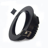 Dimmable LED COB Spotlight Ceiling lamp AC85-265V 5w 7w 9w 12w 15w 18w Aluminum Recessed Downlight Round Panel Light Indoor Lighting