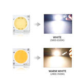 COB LED Light Matrix 220V 3W 5W 7W 9W 12W 15W 20W 30W 50W LED Diode Array Spotlight Floodlight Downlight Source Warm/Cold White