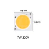COB LED Light Matrix 220V 3W 5W 7W 9W 12W 15W 20W 30W 50W LED Diode Array Spotlight Floodlight Downlight Source Warm/Cold White