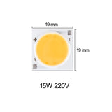 COB LED Light Matrix 220V 3W 5W 7W 9W 12W 15W 20W 30W 50W LED Diode Array Spotlight Floodlight Downlight Source Warm/Cold White