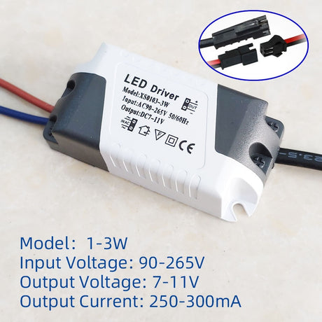 LED Driver 3W 5W 7W 9W 10W 12W 15W 18W 20W 24W 36W Power Supply Unit Downlight Lighting Transformers Adapter For LED Lights DIY