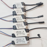 LED Driver 3W 5W 7W 9W 10W 12W 15W 18W 20W 24W 36W Power Supply Unit Downlight Lighting Transformers Adapter For LED Lights DIY