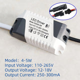LED Driver 3W 5W 7W 9W 10W 12W 15W 18W 20W 24W 36W Power Supply Unit Downlight Lighting Transformers Adapter For LED Lights DIY