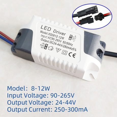 LED Driver 3W 5W 7W 9W 10W 12W 15W 18W 20W 24W 36W Power Supply Unit Downlight Lighting Transformers Adapter For LED Lights DIY