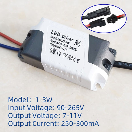 LED Driver 3W 5W 7W 9W 10W 12W 15W 18W 20W 24W 36W Power Supply Unit Downlight Lighting Transformers Adapter For LED Lights DIY