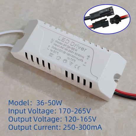 LED Driver 3W 5W 7W 9W 10W 12W 15W 18W 20W 24W 36W Power Supply Unit Downlight Lighting Transformers Adapter For LED Lights DIY