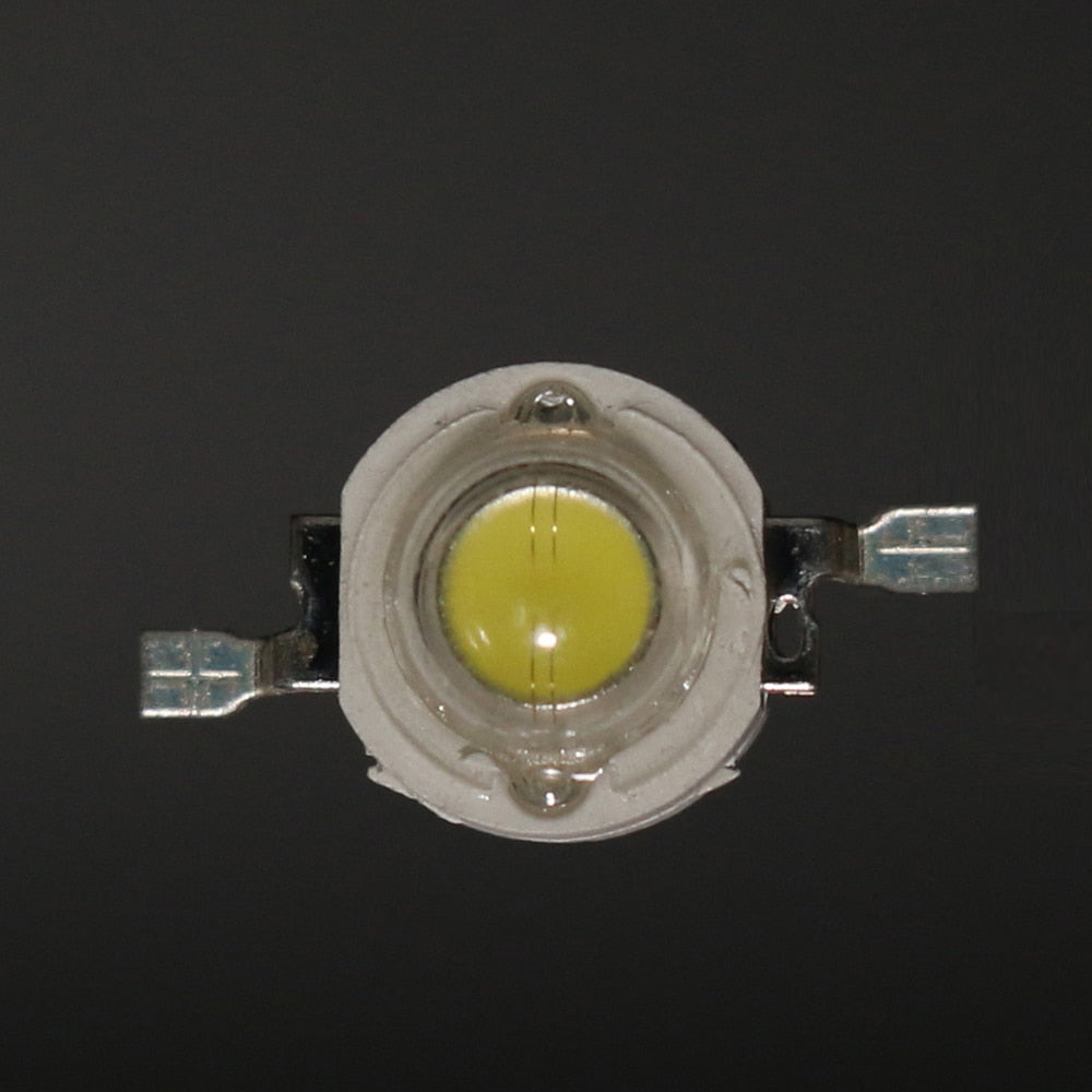 LED Downlight 10pcs Full Watt 1W 3W 5W High Power LED lamp Bulb 3V Diodes SMD 110-120LM LEDs Chip For 3W  Spotlight Downlight