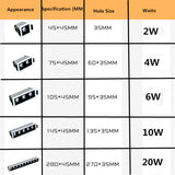 Embedded Creative LED Downlight 20W 10W 4W 2W Line Recessed Lamp 110V 220V Led Bulb Bedroom Kitchen Indoor LED Spot Light Black