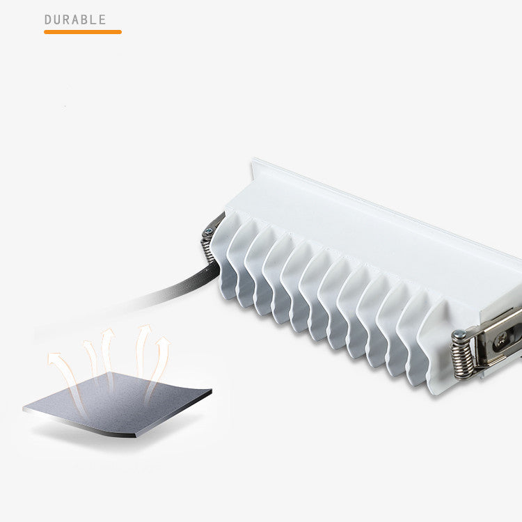 Embedded Creative LED Downlight 20W 10W 4W 2W Line Recessed Lamp 110V 220V Led Bulb Bedroom Kitchen Indoor LED Spot Light Black