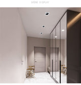 Embedded Creative LED Downlight 20W 10W 4W 2W Line Recessed Lamp 110V 220V Led Bulb Bedroom Kitchen Indoor LED Spot Light Black