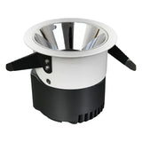 DBF Anti-Glare Ceiling Spot Light 7W 12W 15W 18W Black/White/Gold/Silver Reflector Hotel Wall Washer Dimmable Embedded Downlight