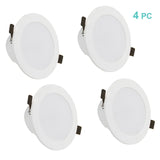 Tuya Zigbee Smart LED Downlight RGBCW 3.5/4inch Recessed Downlight Dimmable Compatible SmartThings Echo Plus Google Home Hue Hub