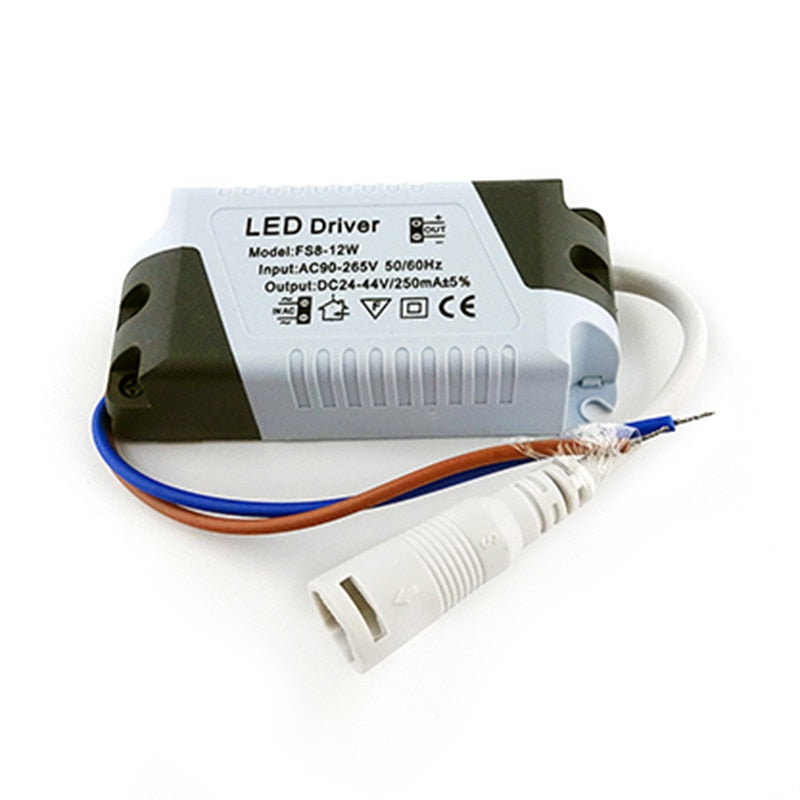 Power Supply Light Transformers for LED Downlight Lighting AC85-265V 1PCS LED Constant Driver 1-3W 4-5W 4-7W 8-12W 18-24W 300mA