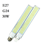 Brand New LED Lampada G24 E27 9W 11W 13W 15W 18W 30W LED downlight Horizontal Plug lamp Light Bombillas led Corn Bulbs Spotlight