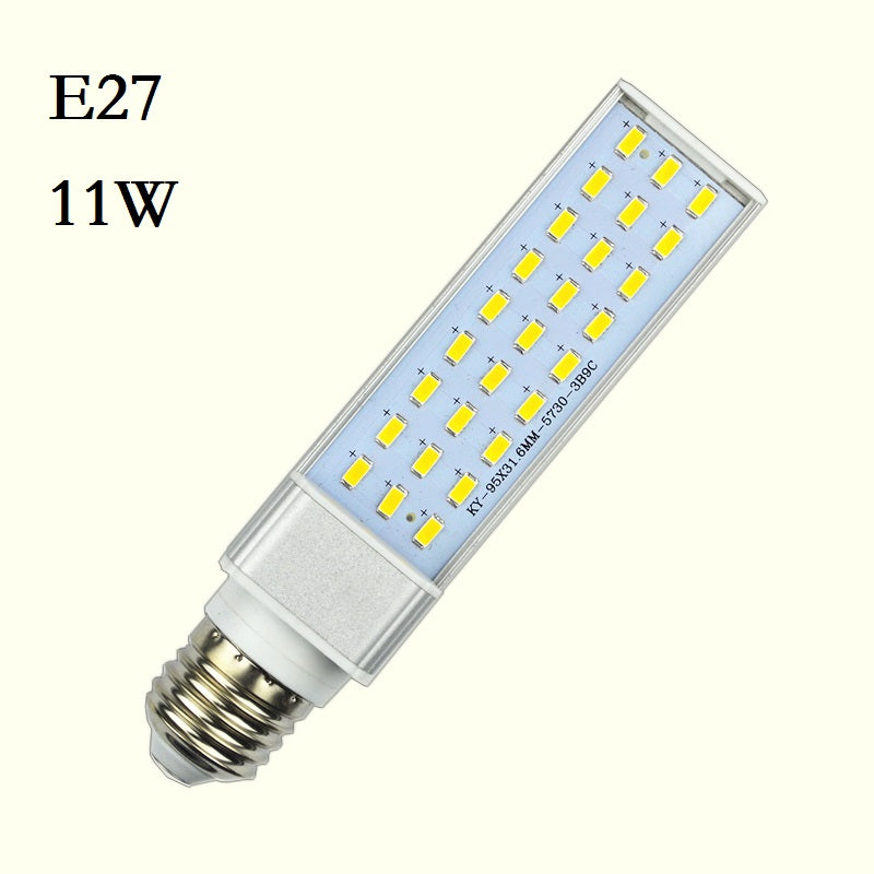 Brand New LED Lampada G24 E27 9W 11W 13W 15W 18W 30W LED downlight Horizontal Plug lamp Light Bombillas led Corn Bulbs Spotlight