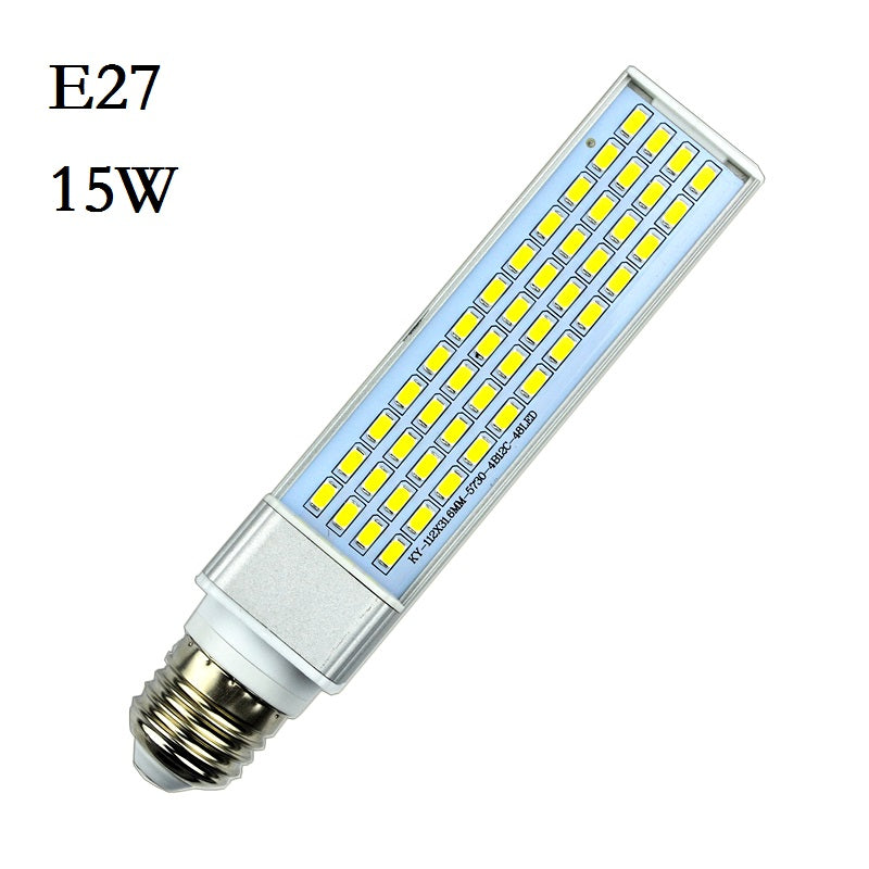 Brand New LED Lampada G24 E27 9W 11W 13W 15W 18W 30W LED downlight Horizontal Plug lamp Light Bombillas led Corn Bulbs Spotlight