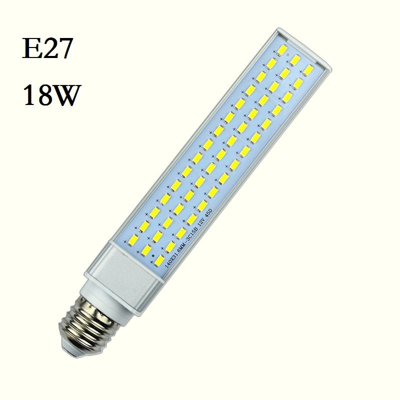 Brand New LED Lampada G24 E27 9W 11W 13W 15W 18W 30W LED downlight Horizontal Plug lamp Light Bombillas led Corn Bulbs Spotlight