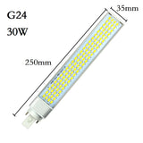 Brand New LED Lampada G24 E27 9W 11W 13W 15W 18W 30W LED downlight Horizontal Plug lamp Light Bombillas led Corn Bulbs Spotlight