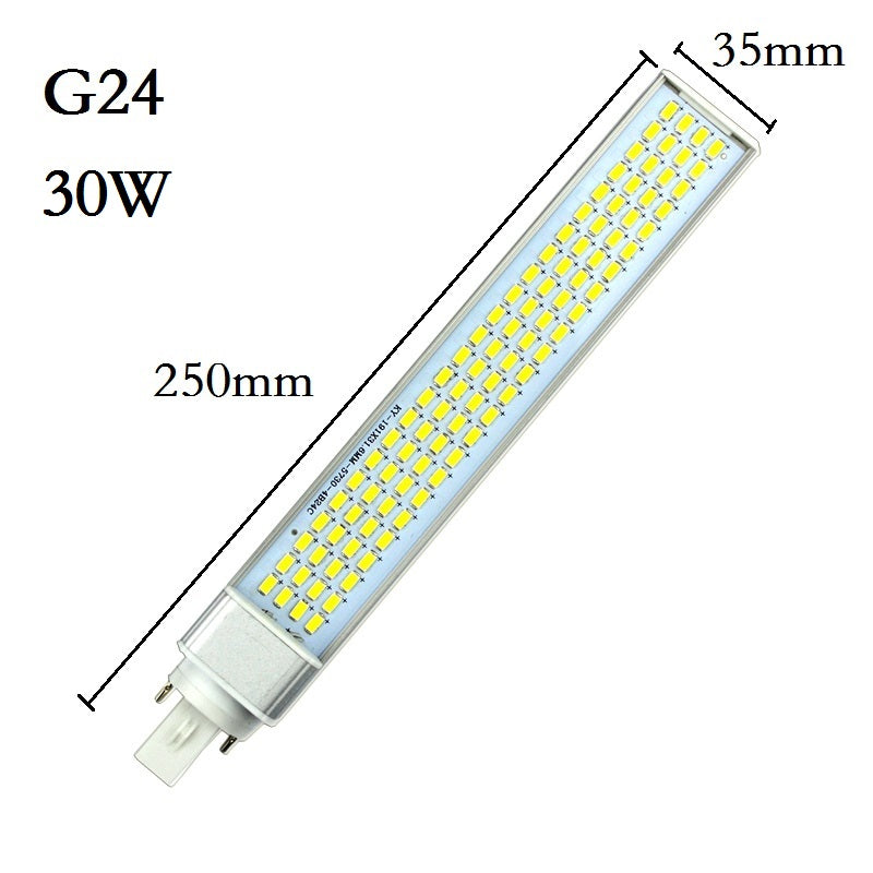 Brand New LED Lampada G24 E27 9W 11W 13W 15W 18W 30W LED downlight Horizontal Plug lamp Light Bombillas led Corn Bulbs Spotlight