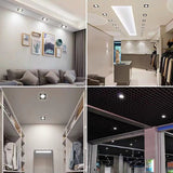 LED Ceiling Lamp 12W Square Dimmable Downlight 3W 5W 7W 9W Recessed Spot light Built-in focos 230v 240v Indoor Home Lighting