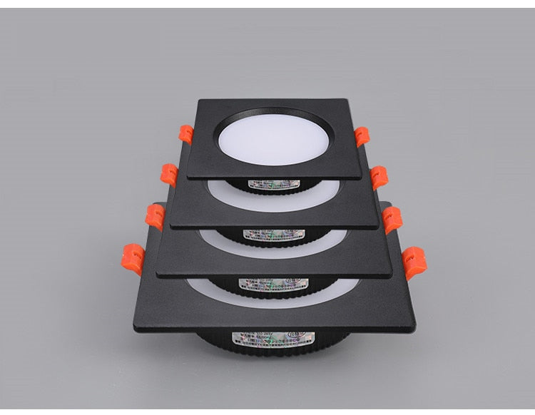 LED Ceiling Lamp 12W Square Dimmable Downlight 3W 5W 7W 9W Recessed Spot light Built-in focos 230v 240v Indoor Home Lighting