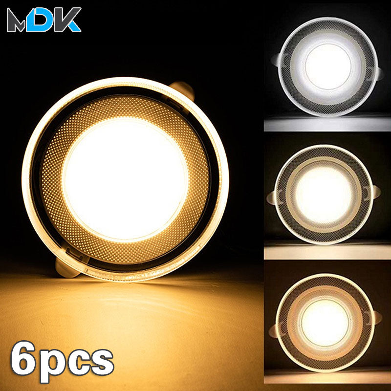 LED Downlight 5W 9W 12W 15W 18W New Fashion Recessed Round Ceiling Lamp AC 220V 230V 240V Indoor Lighting Warm White Cold White