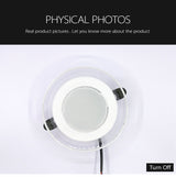 LED Downlight 5W 9W 12W 15W 18W New Fashion Recessed Round Ceiling Lamp AC 220V 230V 240V Indoor Lighting Warm White Cold White