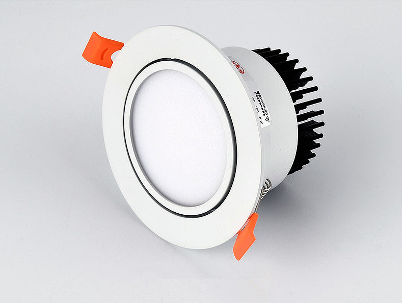 round Dimmable Recessed LED Downlights 3w 5W 7W 9W 12W 15W 18W COB LED Ceiling Lamp Spot Lights AC110-220V LED Lamp
