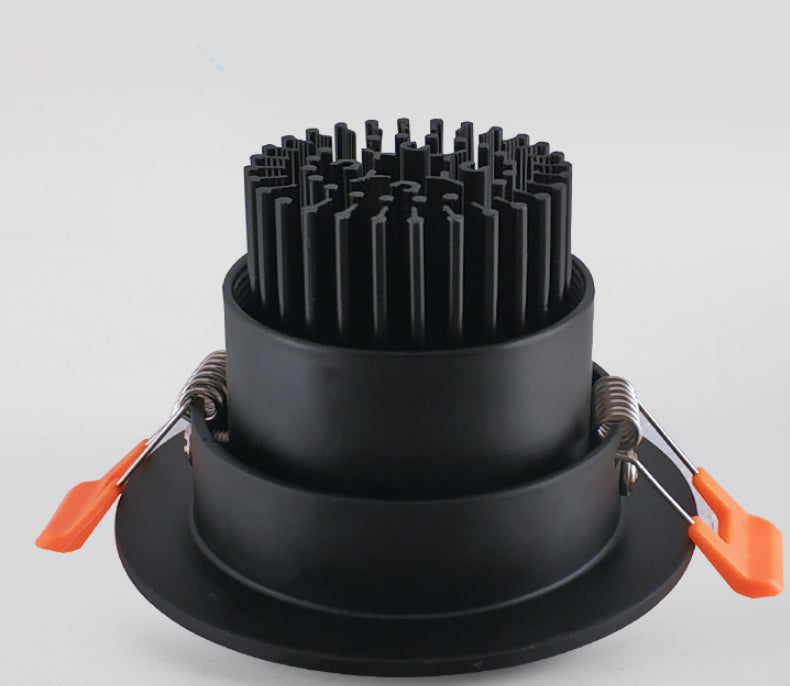 round Dimmable Recessed LED Downlights 3w 5W 7W 9W 12W 15W 18W COB LED Ceiling Lamp Spot Lights AC110-220V LED Lamp