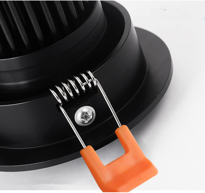 round Dimmable Recessed LED Downlights 3w 5W 7W 9W 12W 15W 18W COB LED Ceiling Lamp Spot Lights AC110-220V LED Lamp