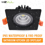 IP65 Waterproof LED spot light 15w 12w 9w 7w Square downlight led Recessed Ceiling lamp For Balcony Bathroom lighting lights